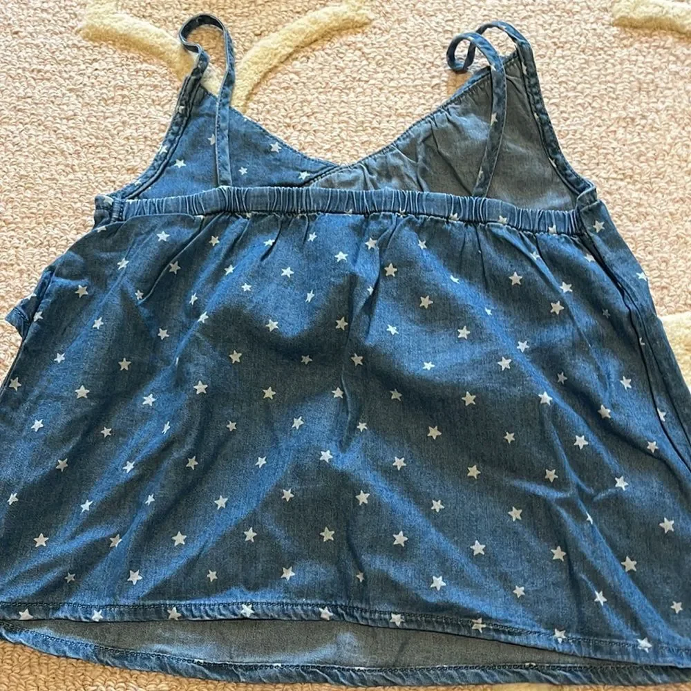 Osh kosh ruffle star tank
